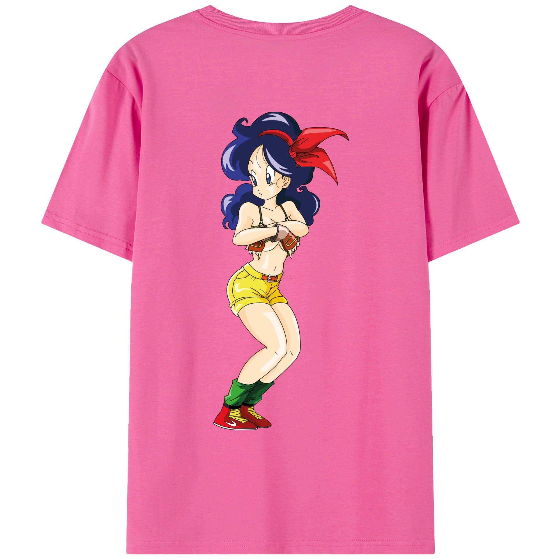 （画像用） ドラゴンボール DRAGON BALL レディース半袖Tシャツ(バックプリント)